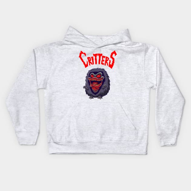 critters Kids Hoodie by mauchofett